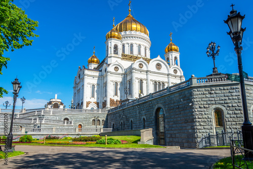 Cathedral of Christ the Saviour in Moscow city, Russia