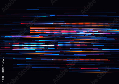 Glitch vector background.