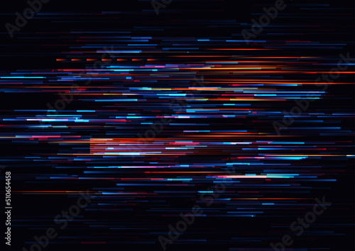 Glitch vector background.