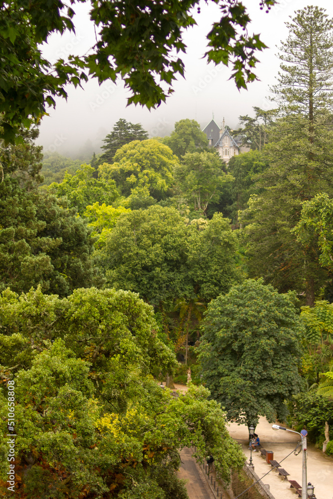 Quinta da Regaleira, en Sintra, en Portugal