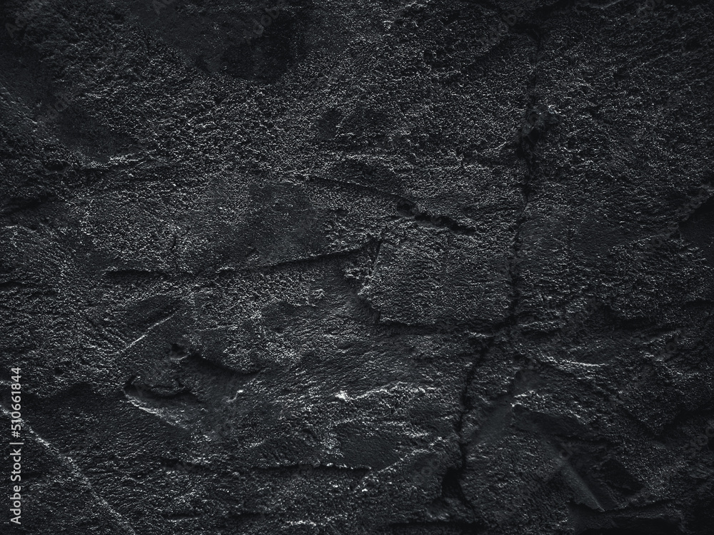 Rock surface with cracks. Black texture. Stone background. Dark marble. Rock texture. Rock pile. Paint spots wall. Grunge Rough structure. Abstract texture. Rock surface with cracks. Black texture. Stone background. Dark marble. Rock texture. Rock pile. Paint spots wall. Grunge Rough structure. Abstract texture.