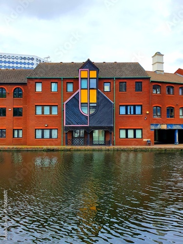 Building by the canal in Birmingham
