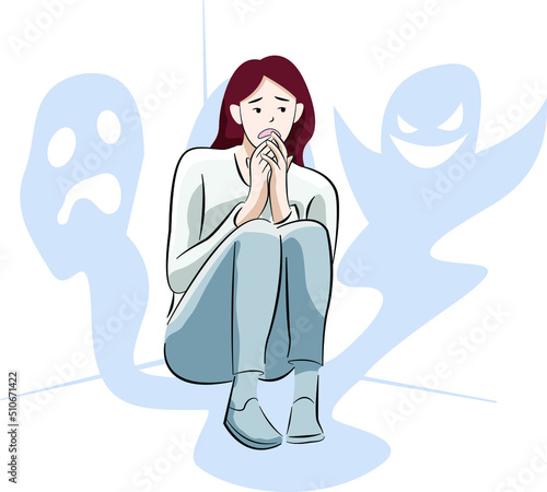girl scare reaction symptoms phobia