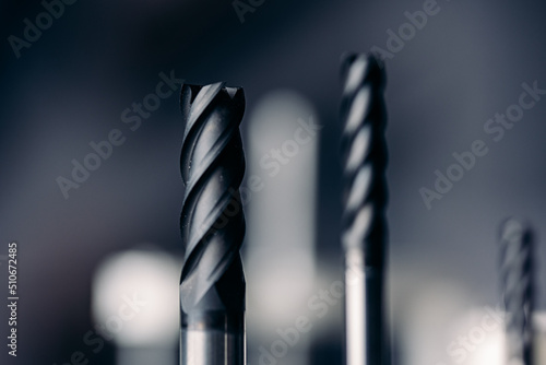 Industrial macro drill bit set for CNC machine cutting sheet metal