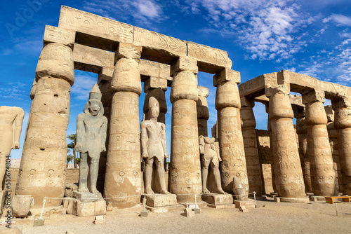 Luxor Temple in Luxor, Egypt