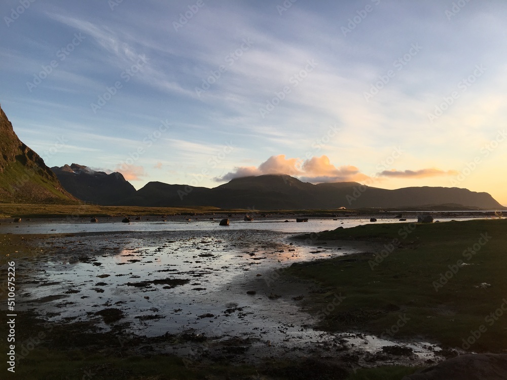 Obraz premium Norway landscape - nature and life
