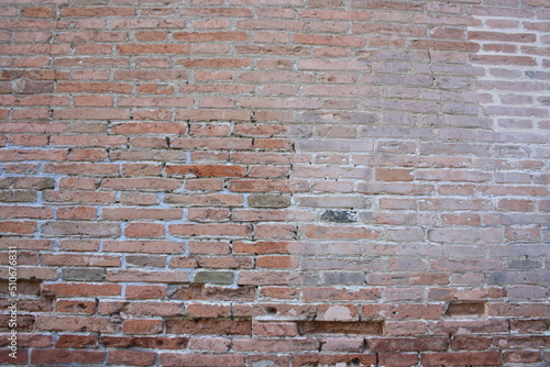 Fotografering old brick wall