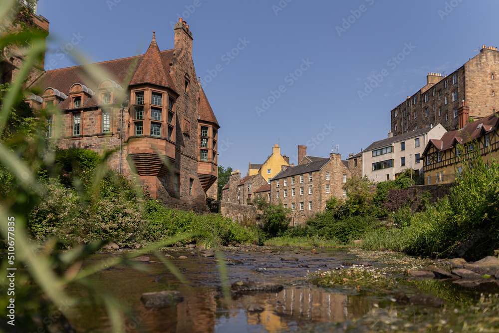 Photo of Dean Village in Edinburgh