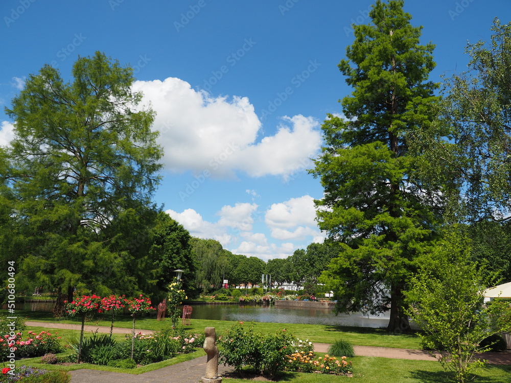Rosengarten in Zweibrücken Rosengarten in Zweibrücken