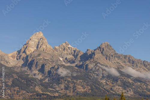 Scenic Teton Landscape in Autumn