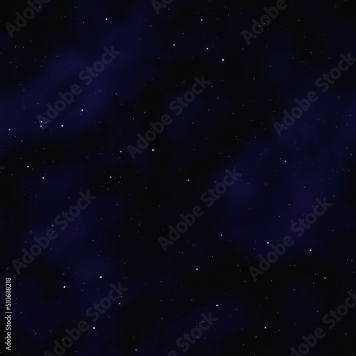 Fototapeta Naklejka Na Ścianę i Meble -  tileable stars night sky texture