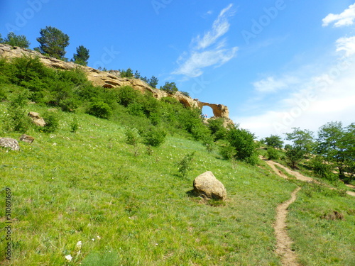 Koltso Mountain in the city of Kislovodsk