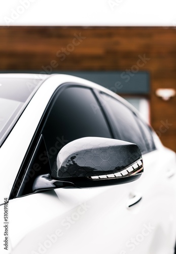 Carbon Fiber drivers side car mirror