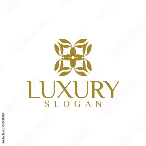 Luxurious logo design.