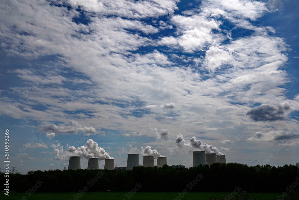 Kohlekraftwerk Jänschwalde, Braunkohle, Kühltürme