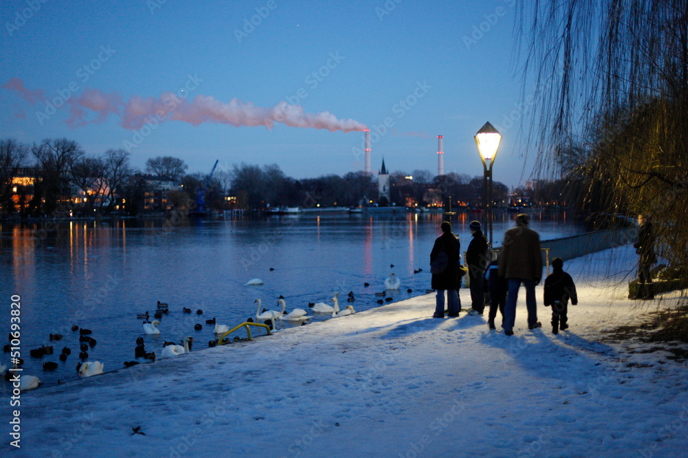 Winter an der Spree