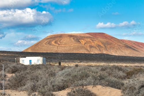La Graciosa, montagna colorata
