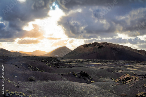 Volcan de los cuervos - lanzarote