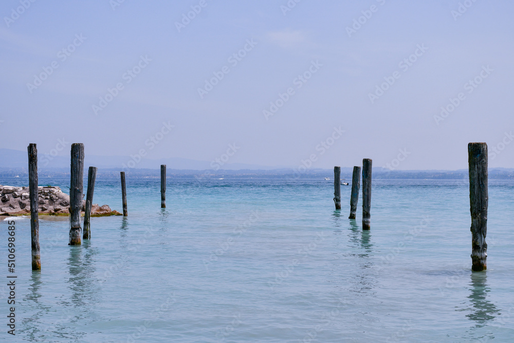 pier in the sea