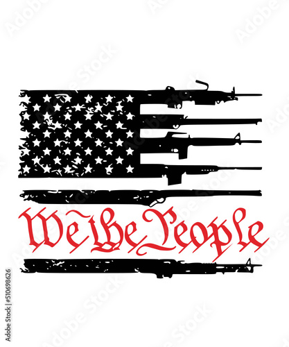 we the people svg, we the people american flag svg, 2nd amendment svg, american flag svg, flag svg, fourth of july svg, distressed usa flag

