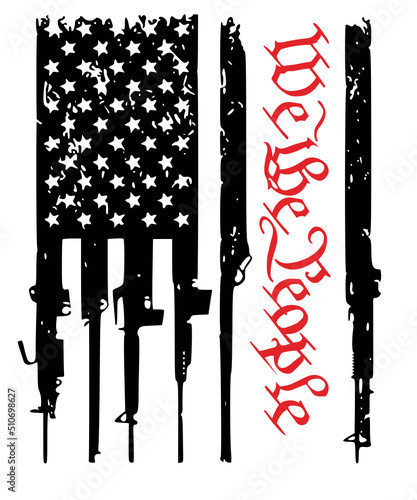 we the people svg, we the people american flag svg, 2nd amendment svg, american flag svg, flag svg, fourth of july svg, distressed usa flag

