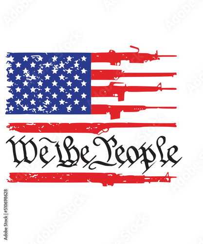 we the people svg, we the people american flag svg, 2nd amendment svg, american flag svg, flag svg, fourth of july svg, distressed usa flag

