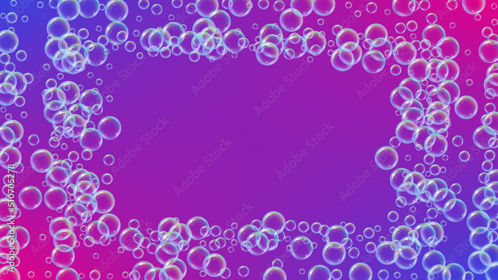 Soap bubble. Detergent bath foam and suds for bathtub. Shampoo. Soap bubble. Detergent bath foam and suds for bathtub. Shampoo.
