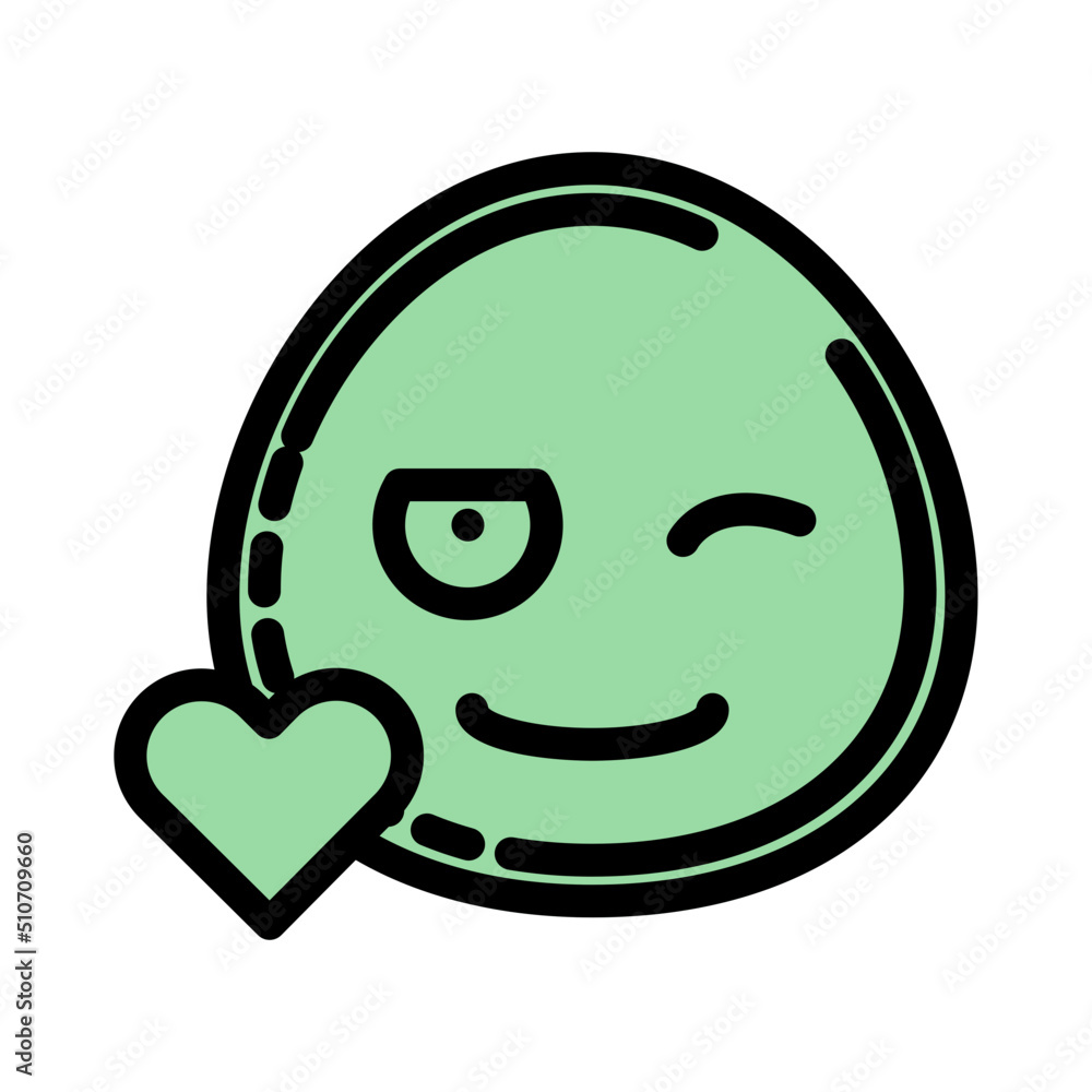 Obraz premium emoticon
