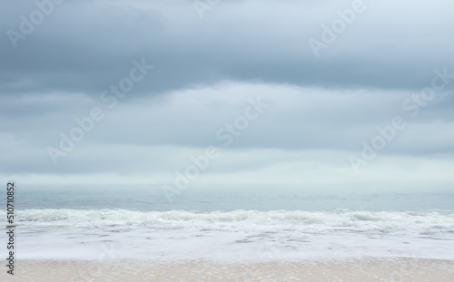 Soft focus and tone of .seascapes.Summer vacation background.