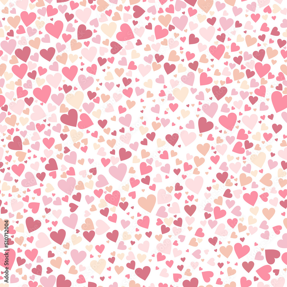 Hearts pattern vector illustration om white background. Love hearth patern design. Seamless colorful hearts pattern. Hearts pattern vector illustration om white background. Love hearth patern design. Seamless colorful hearts pattern.