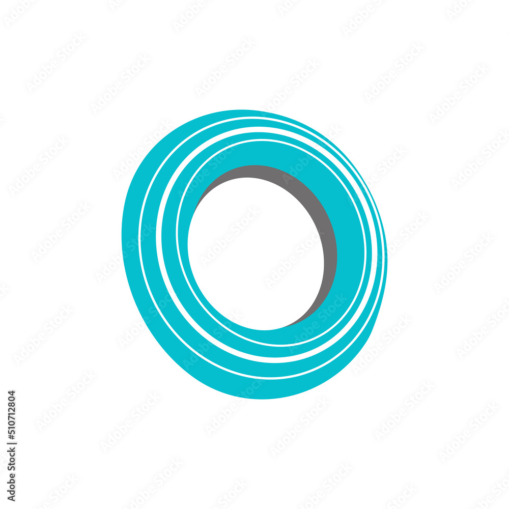 inflatable beach circle toy on isolated white background inflatable beach circle toy on isolated white background