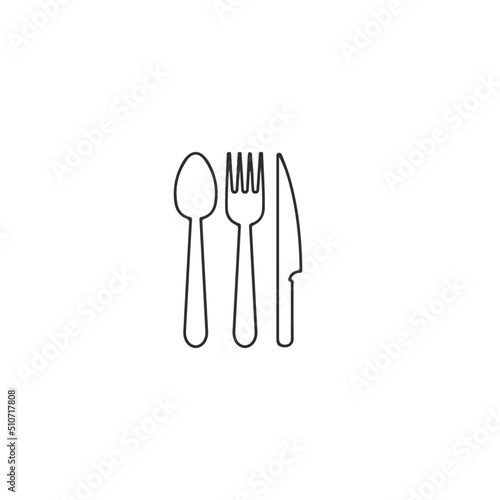 cubiertos icono