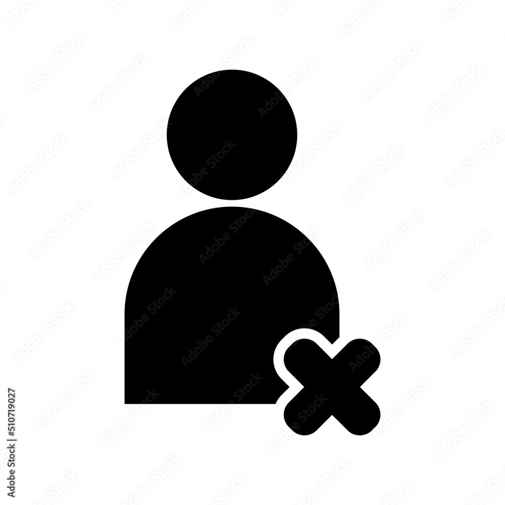 delete business icon or logo isolated sign symbol vector illustration - high quality black style vector icons
