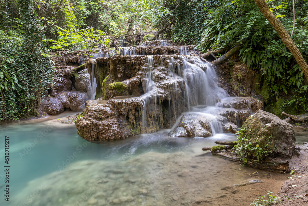 Amazing view of Krushuna Waterfalls, Bulgaria Amazing view of Krushuna Waterfalls, Bulgaria