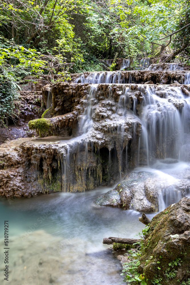 Amazing view of Krushuna Waterfalls, Bulgaria Amazing view of Krushuna Waterfalls, Bulgaria
