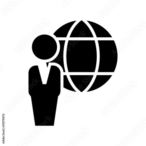 International business icon or logo isolated sign symbol vector illustration - high quality black style vector icons

