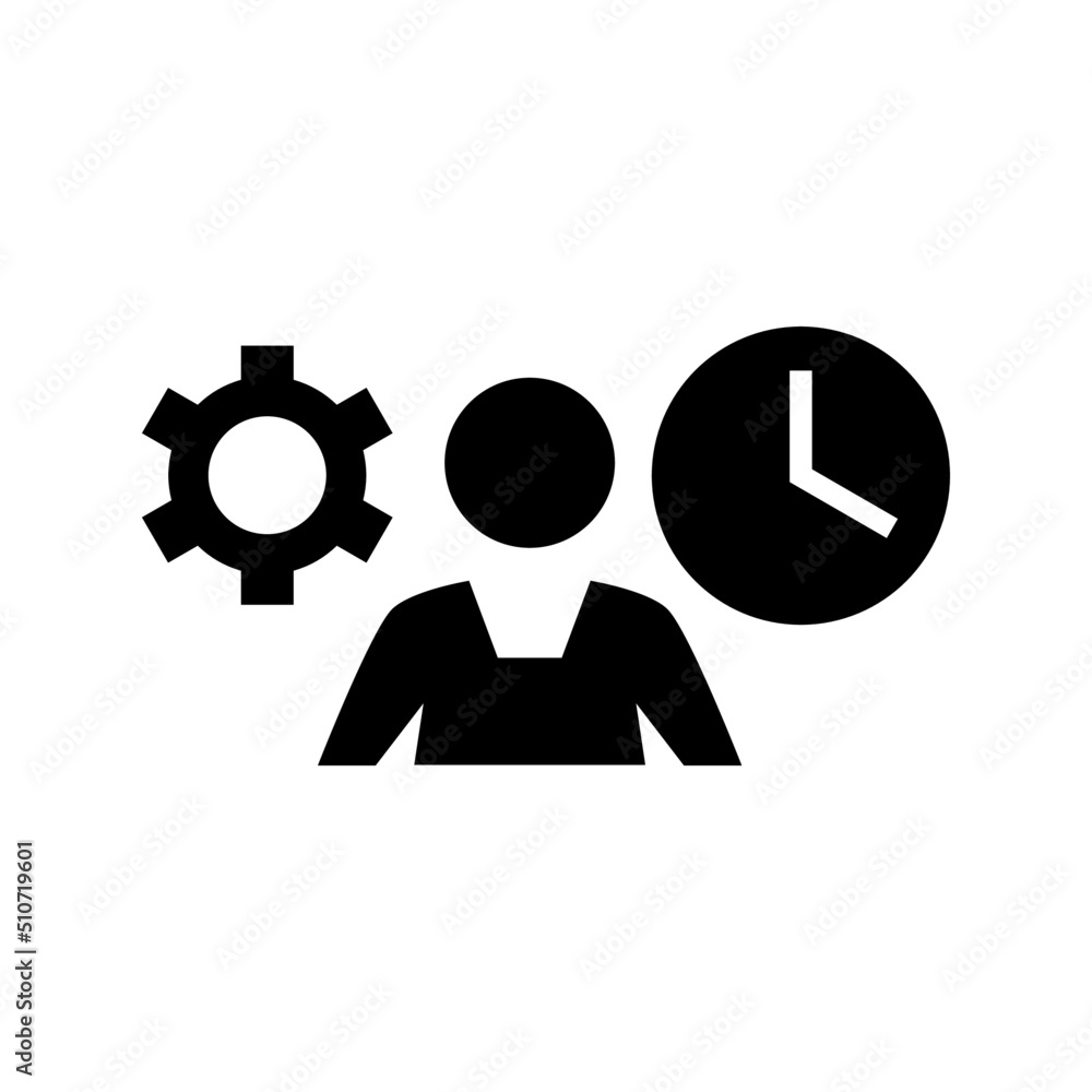 job time icon or logo isolated sign symbol vector illustration - high quality black style vector icons
job time icon or logo isolated sign symbol vector illustration - high quality black style vector icons