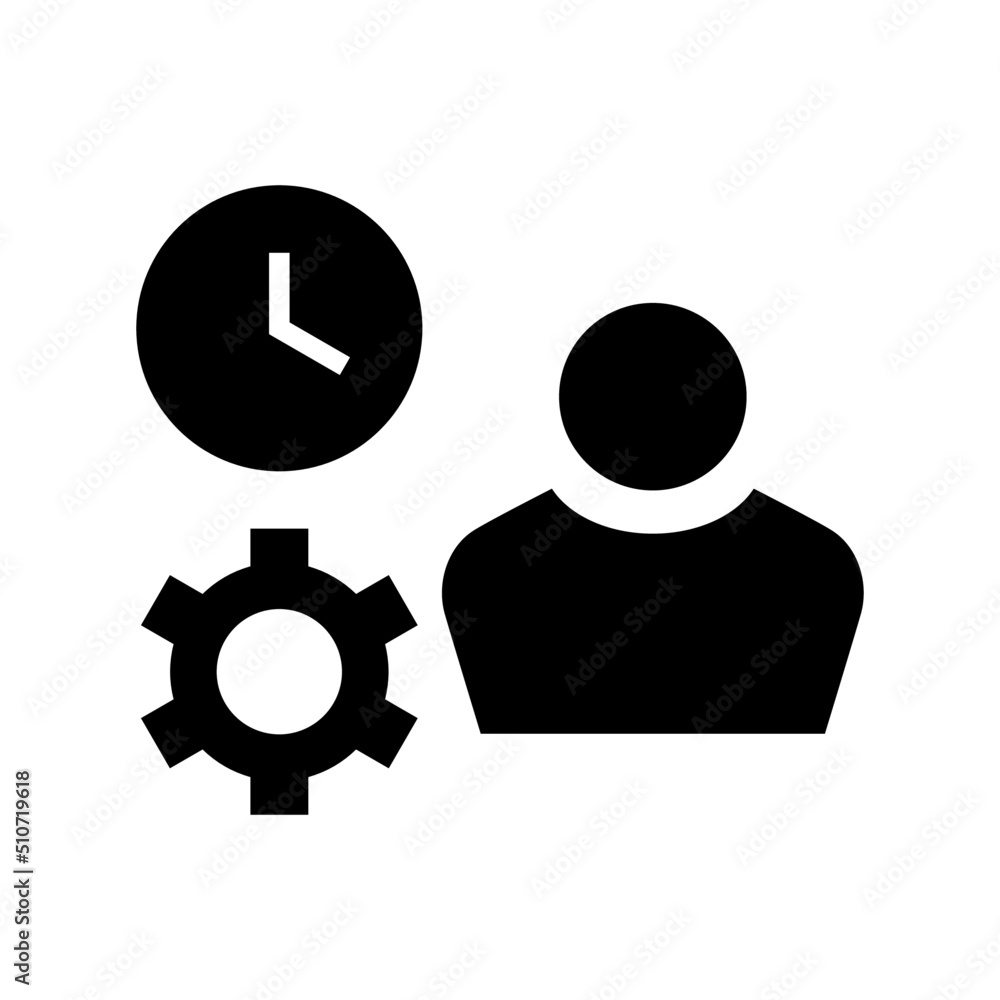 job time icon or logo isolated sign symbol vector illustration - high quality black style vector icons
job time icon or logo isolated sign symbol vector illustration - high quality black style vector icons