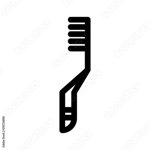 brush icon or logo isolated sign symbol vector illustration - high quality black style vector icons 