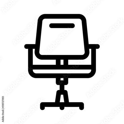 chair icon or logo isolated sign symbol vector illustration - high quality black style vector icons 
