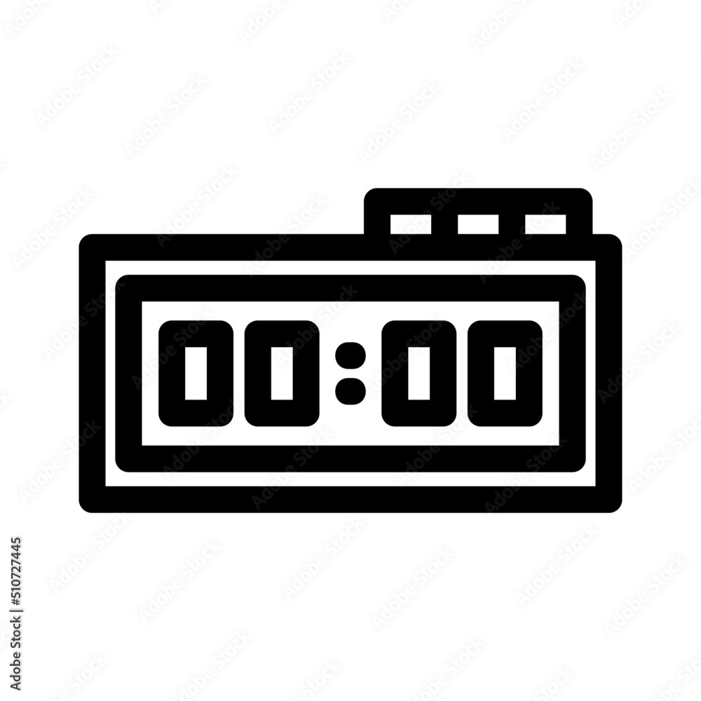 digital clock icon or logo isolated sign symbol vector illustration - high quality black style vector icons
digital clock icon or logo isolated sign symbol vector illustration - high quality black style vector icons
