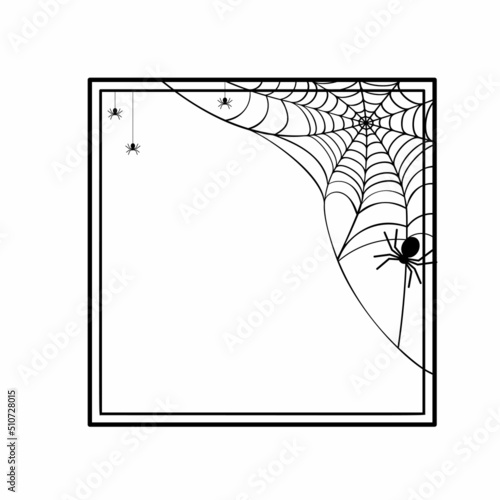 Halloween Geometric Frame photo