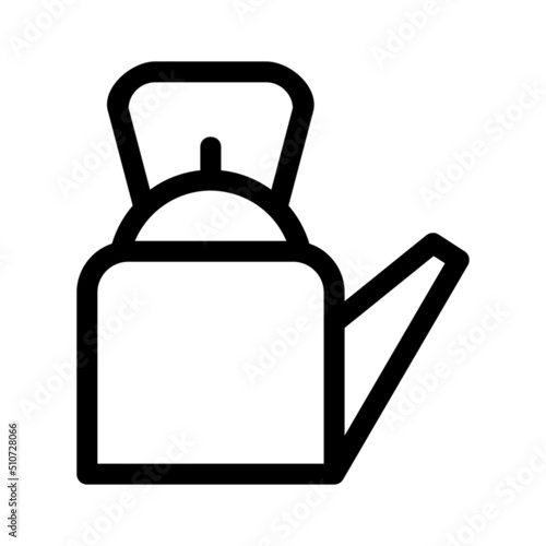 kettle icon or logo isolated sign symbol vector illustration - high quality black style vector icons
