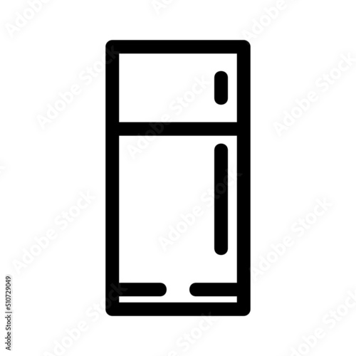refrigerator icon or logo isolated sign symbol vector illustration - high quality black style vector icons
