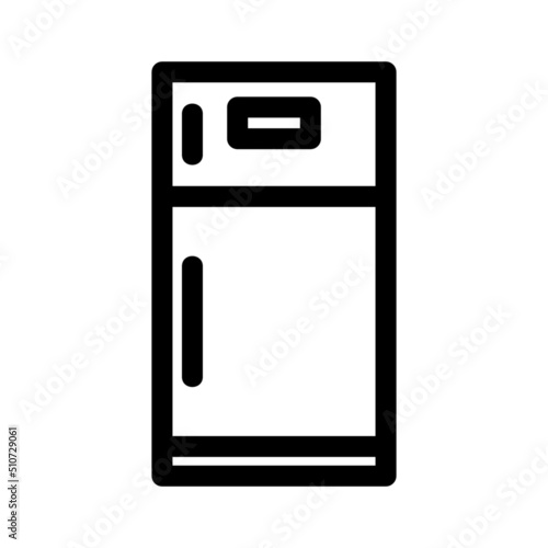 refrigerator icon or logo isolated sign symbol vector illustration - high quality black style vector icons
