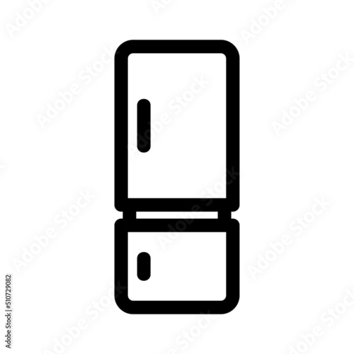 refrigerator icon or logo isolated sign symbol vector illustration - high quality black style vector icons
