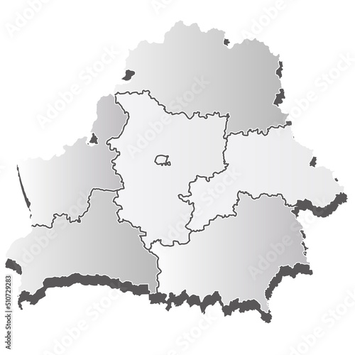 ベラルーシ 地図 シルエット アイコン