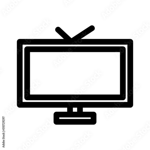 television icon or logo isolated sign symbol vector illustration - high quality black style vector icons 