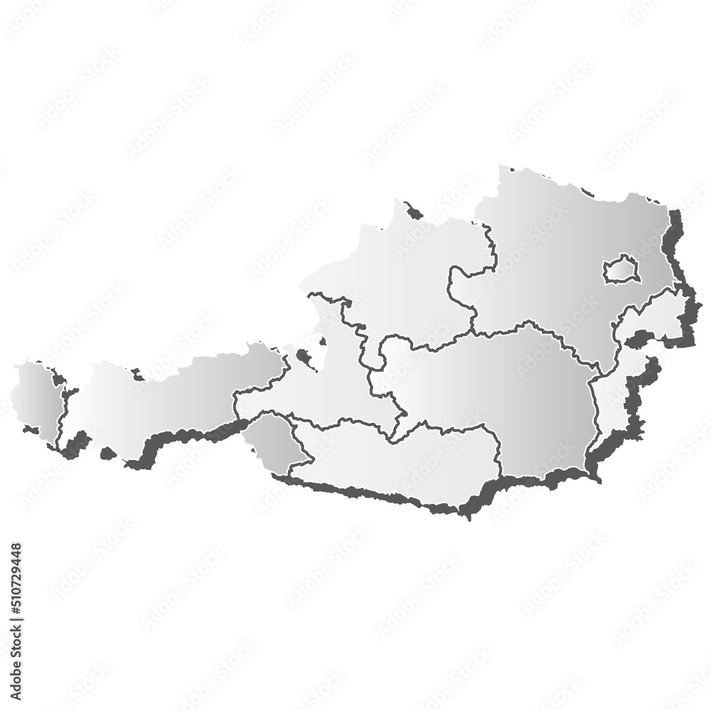 オーストリア 地図 シルエット アイコン オーストリア 地図 シルエット アイコン