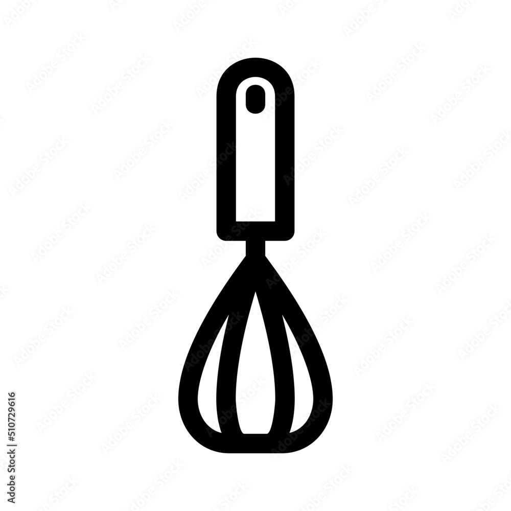 whisk icon or logo isolated sign symbol vector illustration - high quality black style vector icons

